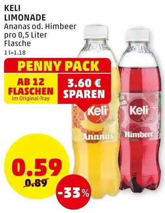 PENNY Keli Limonade 1L Angebot