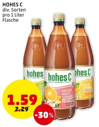 PENNY Hohes C 1 Liter Angebot