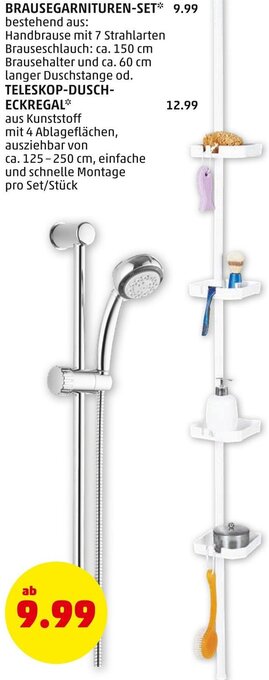 PENNY Brausegarnituren Set Angebot