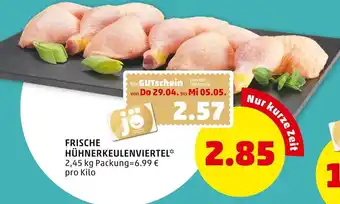 PENNY Frische Hühnerkeulenviertel Angebot