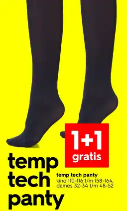 temp tech panty