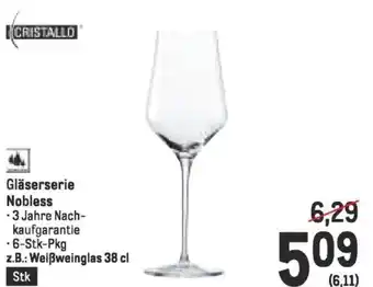 Metro Gläserserie Nobless Angebot