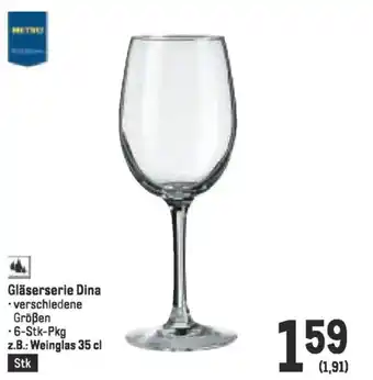 Metro Gläserserie Dina Angebot