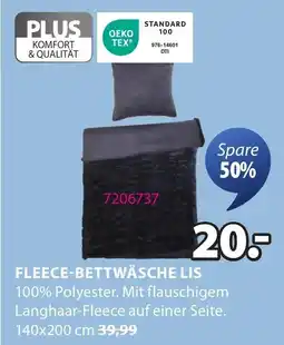 JYSK FLEECE-BETTWÄSCHE LIS Angebot