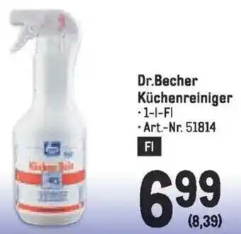 Metro Dr.Becher Küchenreiniger Angebot