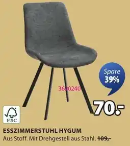 JYSK Esszimmerstuhl hygum Angebot
