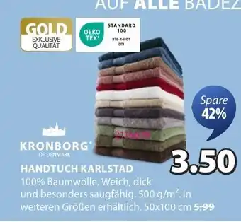 JYSK Handtuch karlstad Angebot