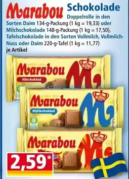 Norma Marabou Schokolade Angebot
