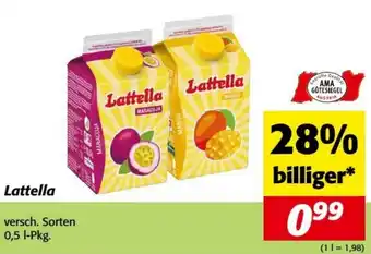 Nah&Frisch Lattella Angebot