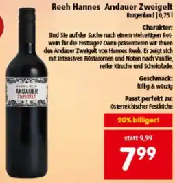 Interspar Reeh Hannes Andauer Zweigelt Angebot