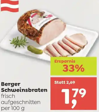 ADEG Berger Schweinsbraten Angebot