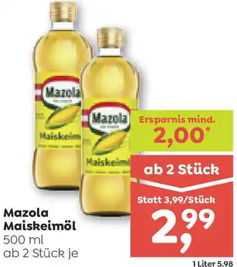 ADEG Mazola Maiskeimöl Angebot