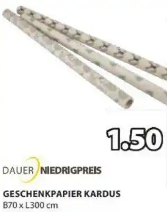 Geschenkpapier Kardus B70 x L300 cm