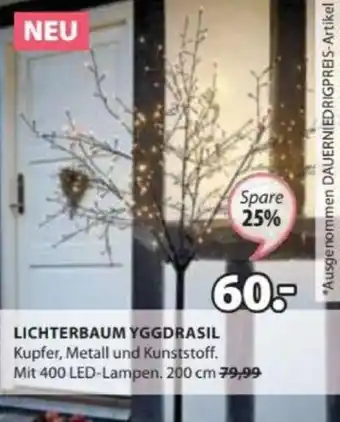 JYSK Lichterbaum Uggdrasil Angebot