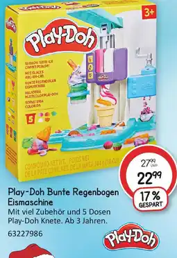 Vedes Play-Doh Bunte Regenbogen Eismaschine Angebot