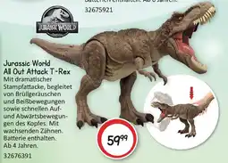 Vedes Jurassic World All Out Attack T-Rex Angebot