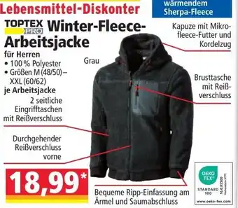 Norma Winter-Fleece- Arbeitsjacke Angebot