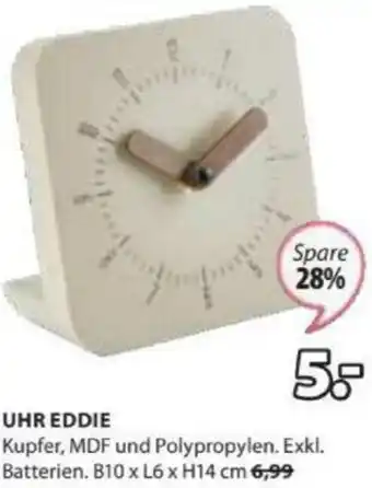 JYSK UHR Eddie Angebot
