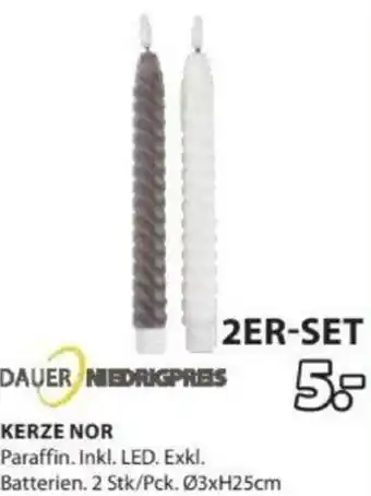 JYSK Kerze Nor Angebot