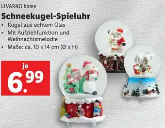 Lidl Schneekugel-Spieluhr Angebot