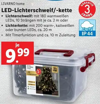 Lidl LED-Lichterschweif/-kette Angebot
