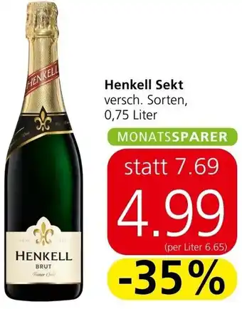 Spar Henkell Sekt Angebot