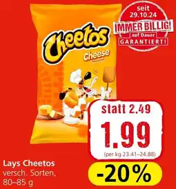 Spar Lays Cheetos Angebot