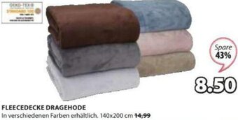 JYSK Fleecedecke Dragehode Angebot