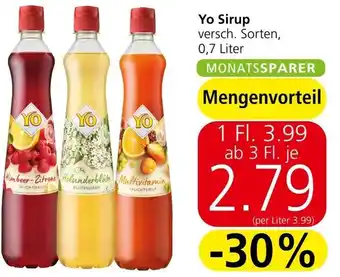 Eurospar Yo Sirup Angebot