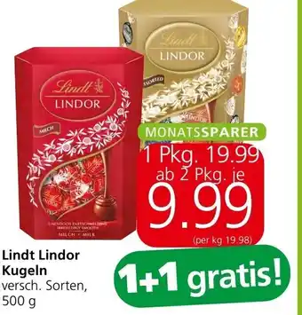 Eurospar Lindt Lindor Kugeln Angebot