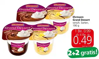 Eurospar Ehrmann Grand Dessert Angebot