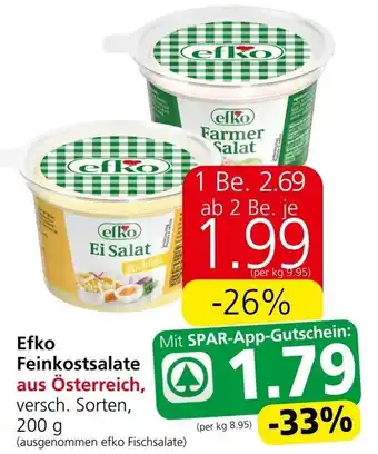 Interspar Efko Feinkostsalate Angebot