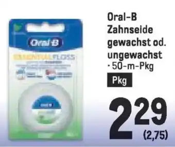 Metro Oral-B Zahnseide gewachst od. ungewachst Angebot