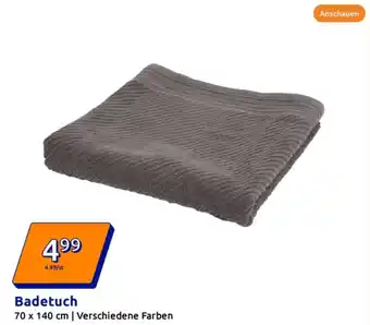 Action Badetuch Angebot