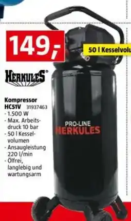 Bauhaus Kompressor HC51V Angebot