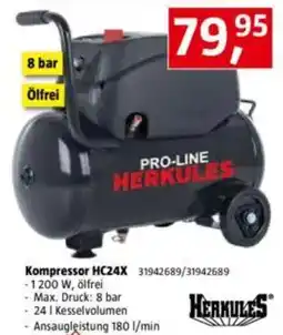 Bauhaus Kompressor HC24X Angebot