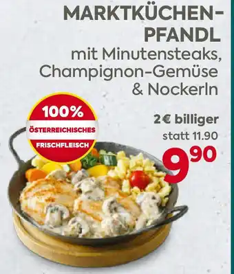 Billa Marktküchen- pfandl Angebot