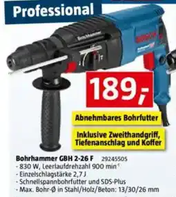 Bauhaus Bohrhammer GBH 2-26 F Angebot