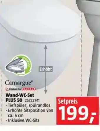 Bauhaus Wand-WC-Set Plus 50 Angebot