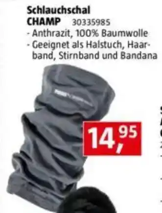 Bauhaus Schlauchschal CHAMP Angebot