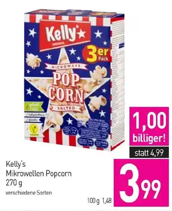 Sutterlüty Kelly's Mikrowellen Popcorn Angebot