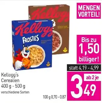 Sutterlüty Kellogg's Cerealien Angebot