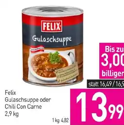 Sutterlüty Felix Gulaschsuppe oder Chili Con Carne Angebot