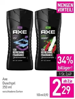Sutterlüty Axe Duschgel Angebot