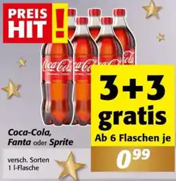 Nah&Frisch Coca-Cola, Fanta oder Sprite Angebot