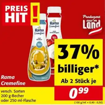 Nah&Frisch Rama Cremefine Angebot