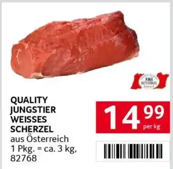 Transgourmet Quality jungstier weisses scherzel Angebot