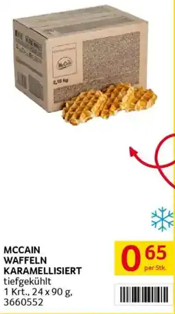 Transgourmet MCCAIN WAFFELN KARAMELLISIERT Angebot