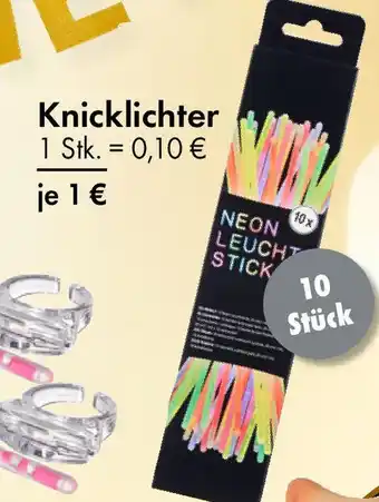 TEDi Knicklichter Angebot