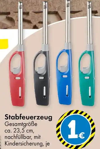 TEDi Stabfeuerzeug Angebot